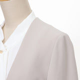 マイクロピケカラーレスジャケット