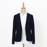 マイクロピケカラーレスジャケット