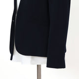 マイクロピケカラーレスジャケット