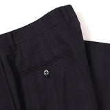 ゼニア"TRAVELLER"オーバーチェックスーツ【Made in Japan】