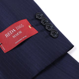 レダ"MAIOR"150ストライプスーツ【Made in Japan】