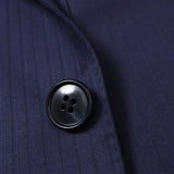 レダ"MAIOR"150ストライプスーツ【Made in Japan】