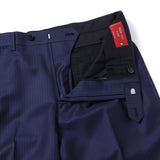 レダ"MAIOR"150ストライプスーツ【Made in Japan】