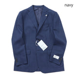 レダメッシュ無地ジャケット【Made in Japan】