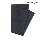 ツイル無地パンツ(ノータック)【Made in Japan】