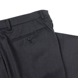 ツイル無地パンツ(ノータック)【Made in Japan】