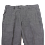 ピン無地パンツ(ノータック)【Made in Japan】