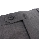 ピン無地パンツ(ノータック)【Made in Japan】