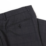 ミニスラブオーバーチェックパンツ(ノータック)【Made in Japan】