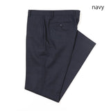 ミニスラブオーバーチェックパンツ(ノータック)【Made in Japan】