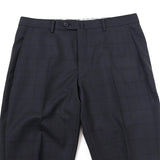 ミニスラブオーバーチェックパンツ(ノータック)【Made in Japan】