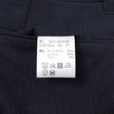 サッカーチェッククールマックスパンツ(ノータック)【Made in Japan】