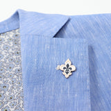 ESTRATOウール・リネン無地ジャケット