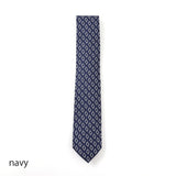 スクエア小紋ネクタイ【Made in Italy】