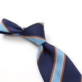 オルタネートストライプネクタイ【Made in Italy】