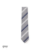 カラージャガードストライプネクタイ【Made in Italy】