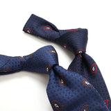 ペイズリー小紋ネクタイ【Made in Italy】