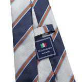 シングルストライプネクタイ【Made in Italy】