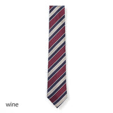 オルタネートストライプネクタイ【Made in Italy】