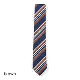 オルタネートストライプネクタイ【Made in Italy】