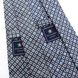 スクエア小紋ネクタイ【Made in Italy】