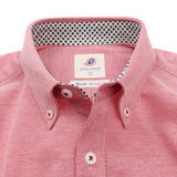 T/Cカノコ前開きポロ【Made in Japan】