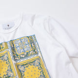 スクエアプリントTシャツ【Made in Japan】