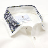 襟プリントポロ【Made in Japan】