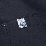 襟プリントポロ【Made in Japan】