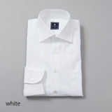 ブロード無地セミワイドシャツ【Made in Japan】