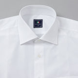 ブロード無地セミワイドシャツ【Made in Japan】