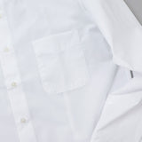 ブロード無地セミワイドシャツ【Made in Japan】