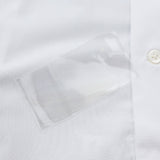 ブロード無地セミワイドシャツ【Made in Japan】