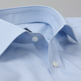 ブロード無地セミワイドシャツ【Made in Japan】