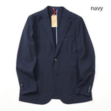 クールマックスサッカーストライプジャケット【Made in Japan】