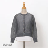 メッシュラメクルーカーディガン