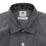 オリジナルダンガリーセミワイドシャツ【Made in Japan】