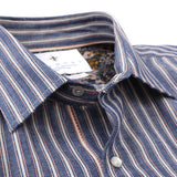 オリジナルステッチデニム(ストライプ)【Made in Japan】