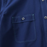 ミリタリーソフトポプリンシャツ【Made in Japan】