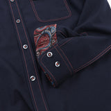 ミリタリーソフトポプリンシャツ【Made in Japan】