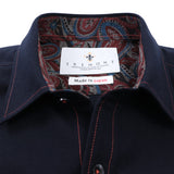 ミリタリーソフトポプリンシャツ【Made in Japan】