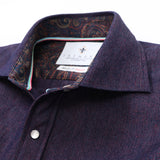 カラーミックスデニムシャツ【Made in Japan】