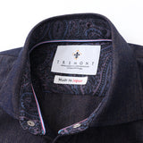 カラーミックスデニムシャツ【Made in Japan】