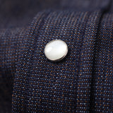 カラーミックスデニムシャツ【Made in Japan】