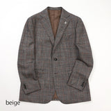 ロロピアーナチェックカラーペンジャケット【Made in Japan】