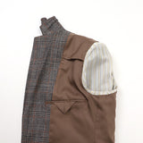 ロロピアーナチェックカラーペンジャケット【Made in Japan】