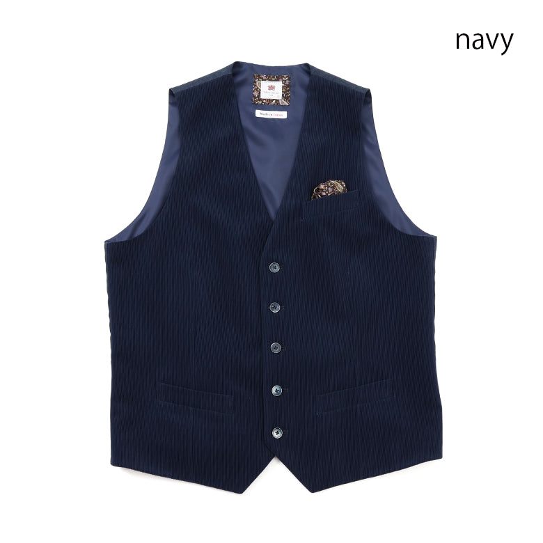 トリコットコーデュロイベスト【Made in Japan】 – Mitsumine Online Shop
