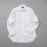 100双ブリード無地セミワイドシャツ【Made in Japan】