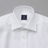 100双ブリード無地セミワイドシャツ【Made in Japan】