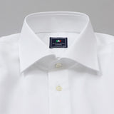 100双ブリード無地セミワイドシャツ【Made in Japan】